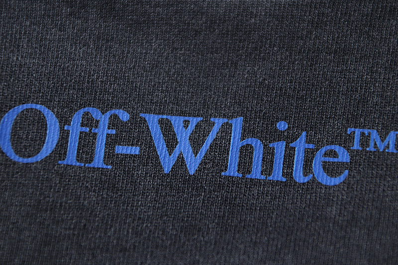 Off-White Caravaggio Religious Oil Painting Arrow Washed Heavyweight T-Shirt H120 1339