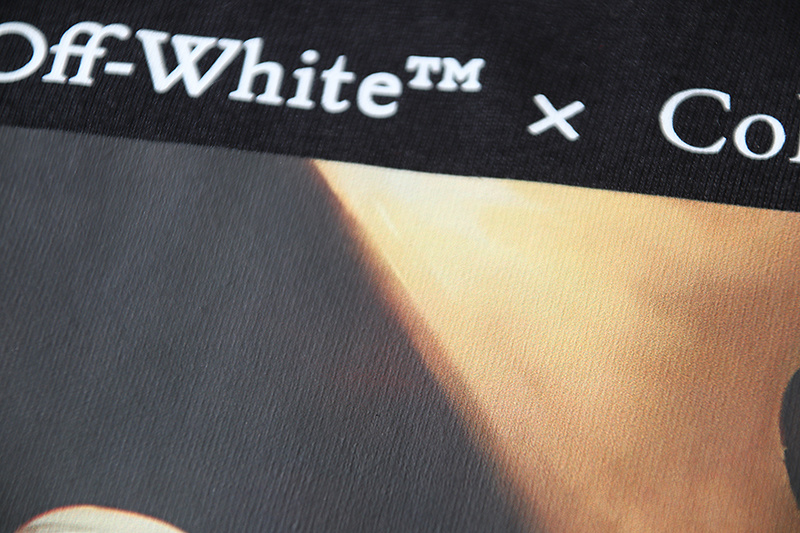 Off-White Caravaggio Religious Oil Painting Heavyweight T-Shirt H100 1183