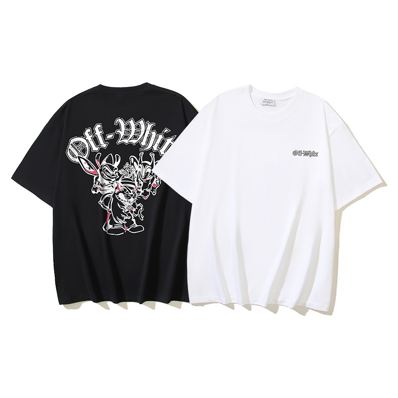 Off-White Cartoon Logo Heavyweight T-Shirt H100 1106