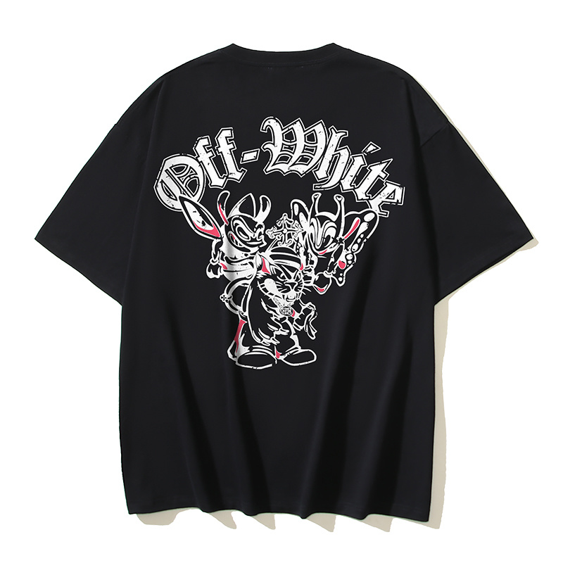Off-White Cartoon Logo Heavyweight T-Shirt H100 1106