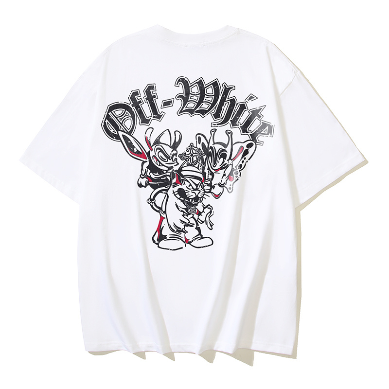 Off-White Cartoon Logo Heavyweight T-Shirt H100 1106