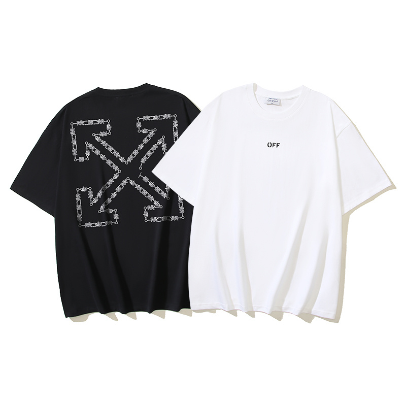 Off-White Chain Arrow Crown Heavyweight T-Shirt H100 1396