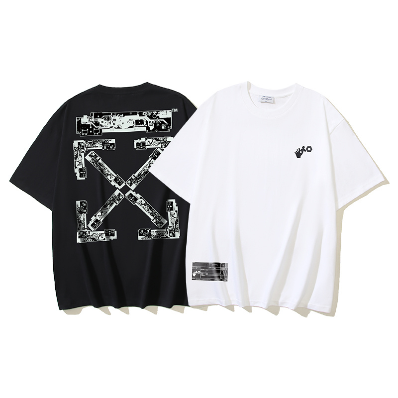 Off-White Circuit Board Arrow Heavyweight T-Shirt H110 1137