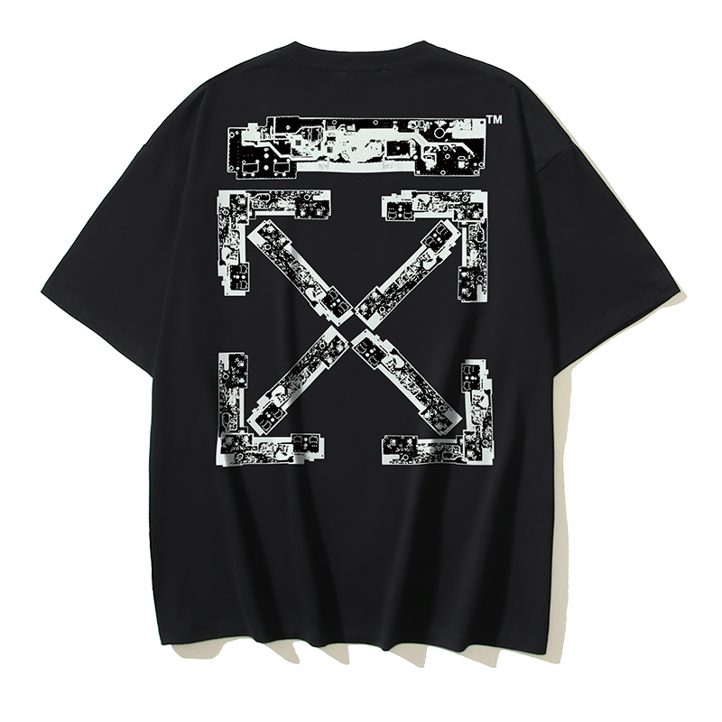Off-White Circuit Board Arrow Heavyweight T-Shirt H110 1137