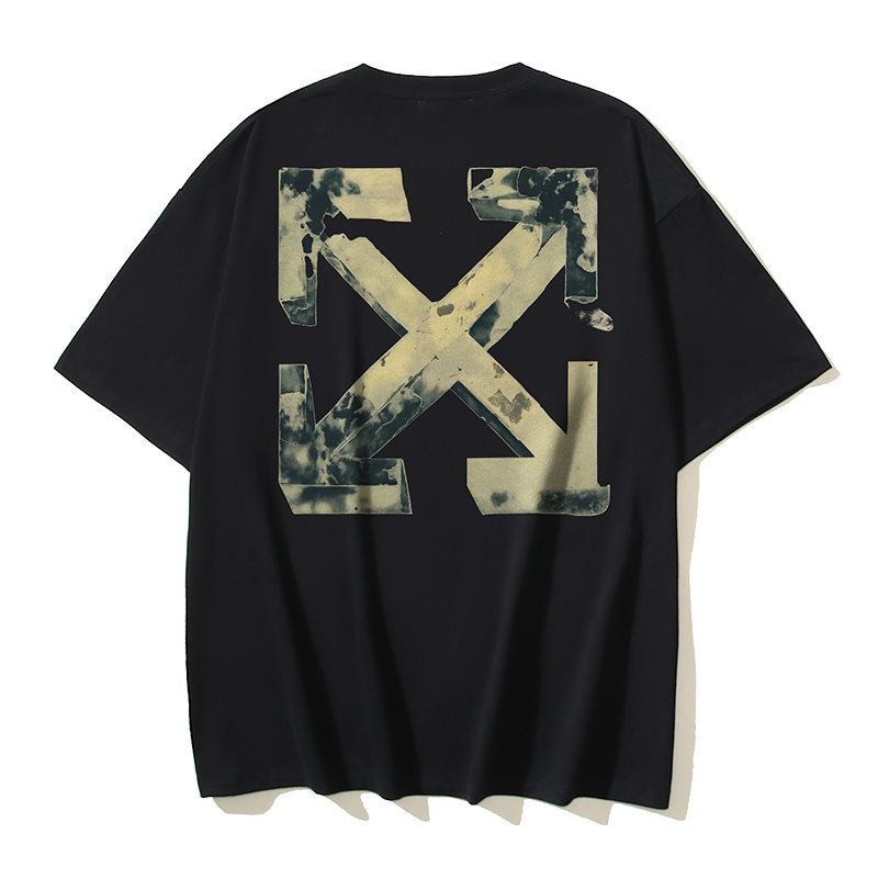 Off-White Cloudy Arrow Spray Heavyweight T-Shirt H100 1321