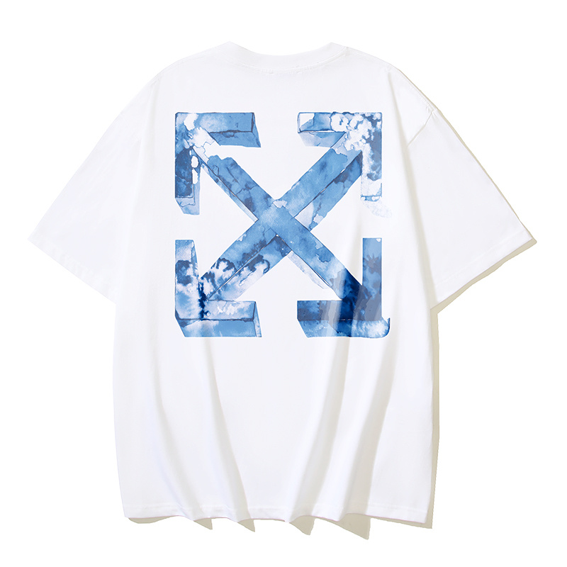 Off-White Cloudy Arrow Spray Heavyweight T-Shirt H100 1321