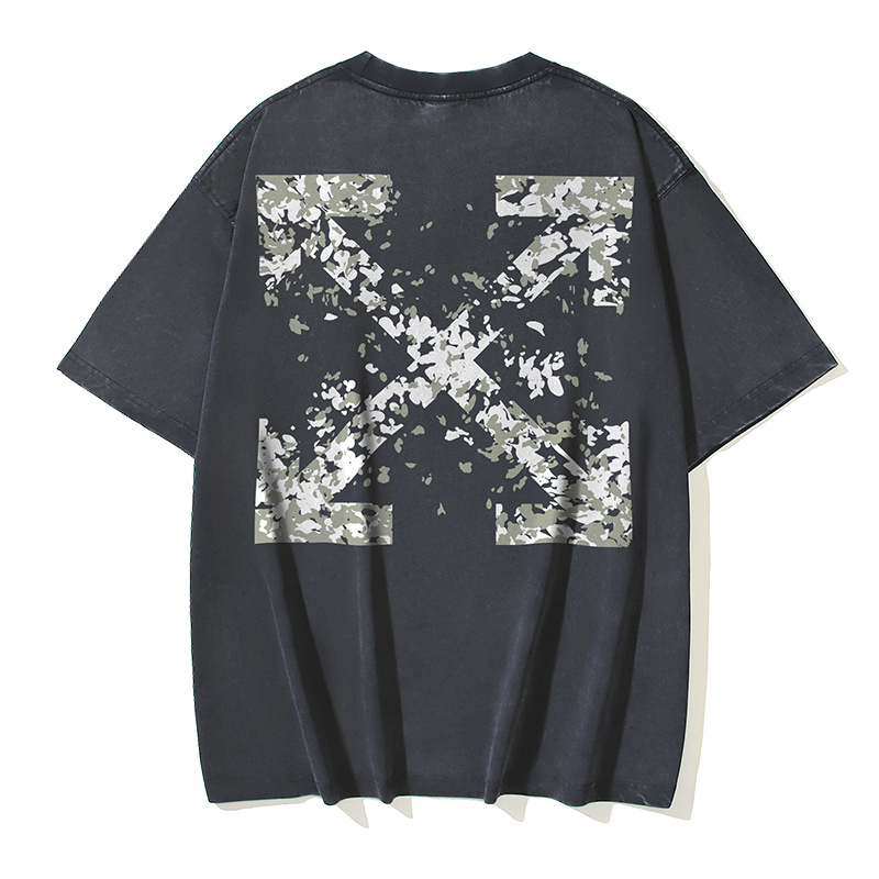 Off-White Color Paper Arrow Washed Heavyweight T-Shirt H120 1392