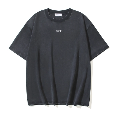 Off-White Color Paper Arrow Washed Heavyweight T-Shirt H120 1392 02
