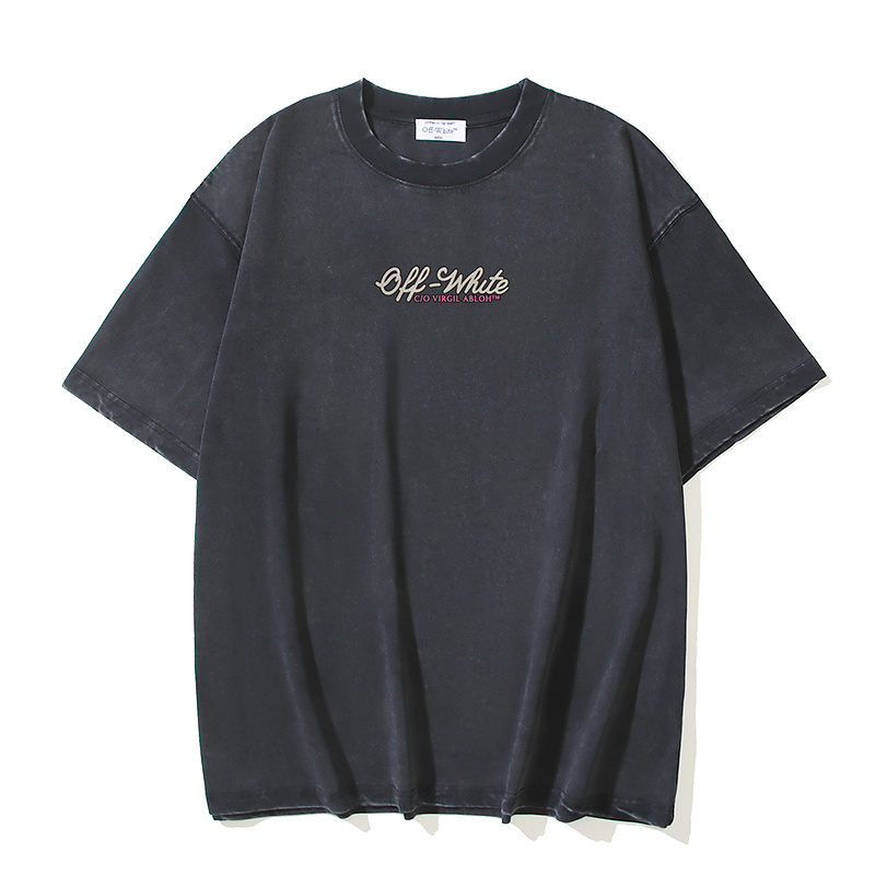 Off-White Crown Gem Washed Heavyweight T-Shirt H120 1397