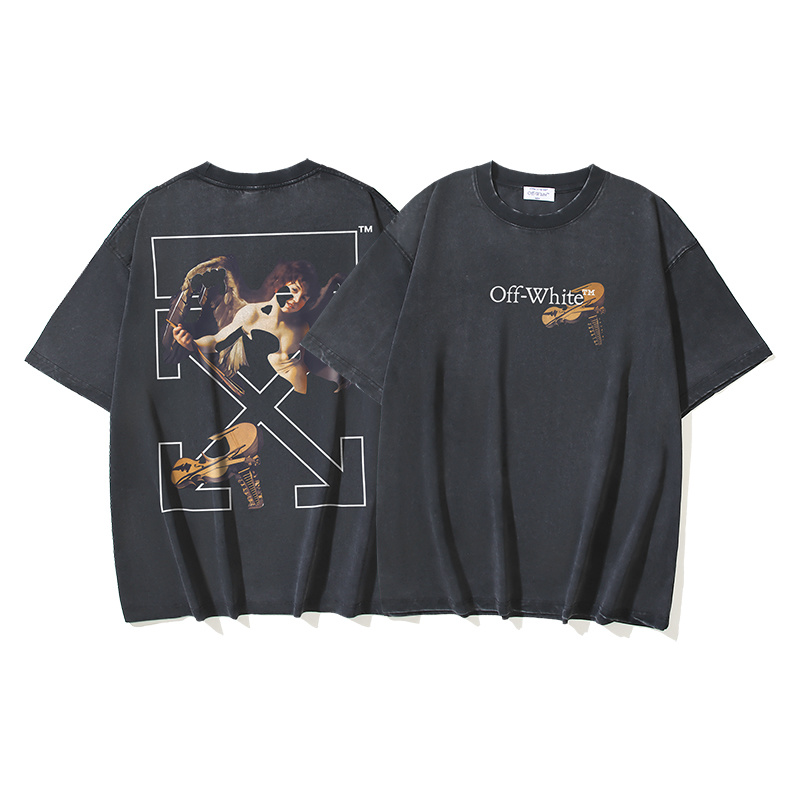 Off-White Cupid Arrow Washed Heavyweight T-Shirt 1337