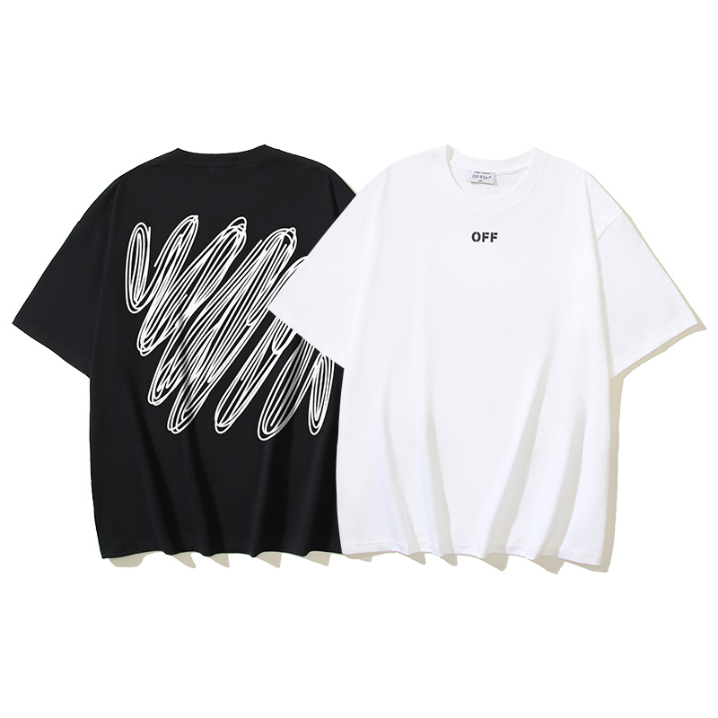 Off-White Diagonal Stripe Heavyweight T-Shirt H100 187