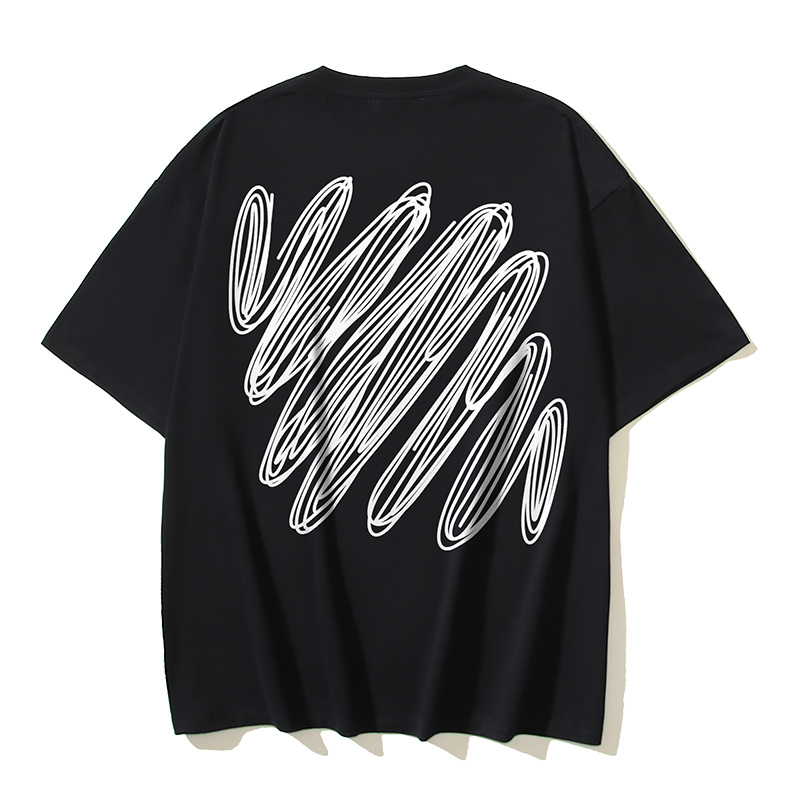 Off-White Diagonal Stripe Heavyweight T-Shirt H100 187