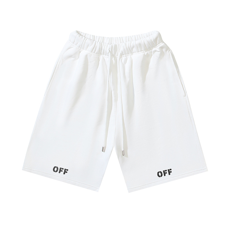 Off-White Double Logo Heavyweight Shorts 1017