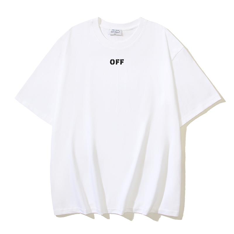 Off-White Dragon Pattern Arrow Heavyweight T-Shirt H100 1089