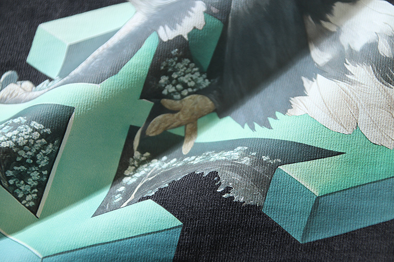 Off-White Eagle Arrow Washed Heavyweight T-Shirt 1358