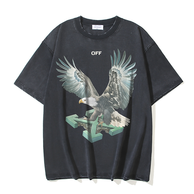 Off-White Eagle Arrow Washed Heavyweight T-Shirt 1358