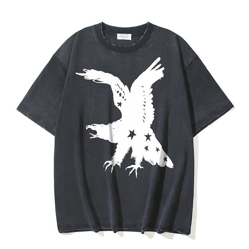 Off-White Eagle Star Collaboration Washed Heavyweight T-Shirt H120 1374