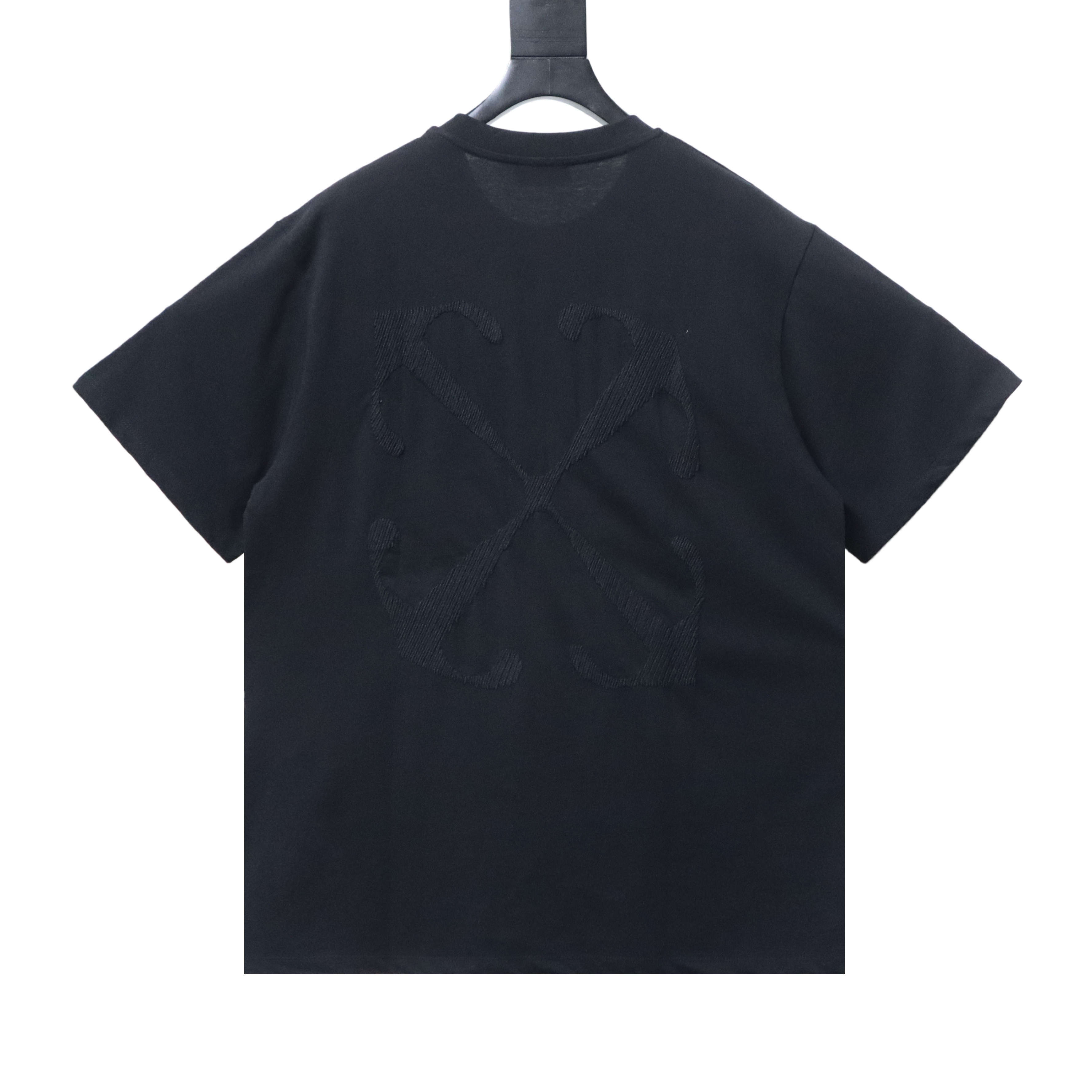 Off-White Embroidered Washed Black Arrow T-Shirt H140