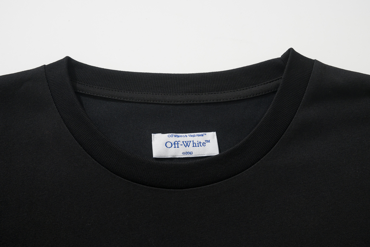Off-White European Fit Black Green Graphic T-Shirt 6136