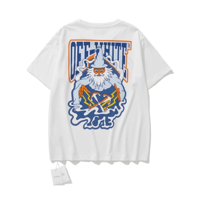 Off-White European Fit Black White Graphic T-Shirt 6138 01