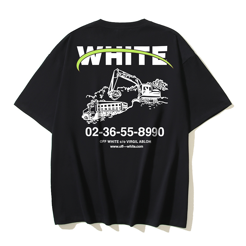 Off-White Excavator Graphic Heavyweight T-Shirt H100 185