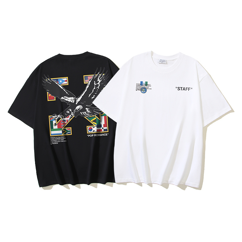 Off-White Flag Eagle Arrow Heavyweight T-Shirt 1359