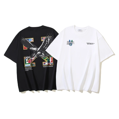 Off-White Flag Eagle Arrow Heavyweight T-Shirt H110 1359 01