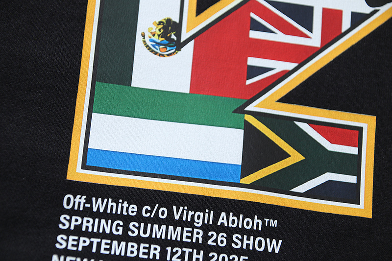 Off-White Flag Eagle Arrow Heavyweight T-Shirt H110 1359