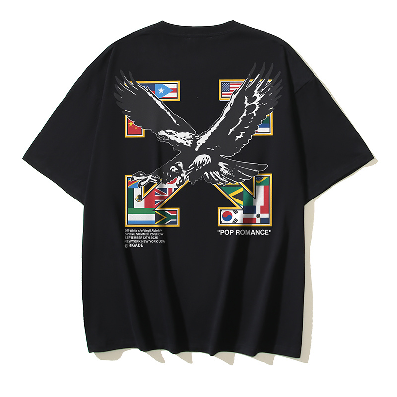 Off-White Flag Eagle Arrow Heavyweight T-Shirt H110 1359