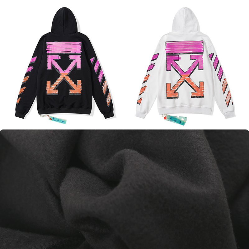 Off-White Fleece Graphic Sweatshirt 8852