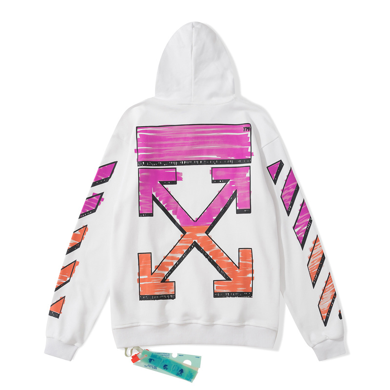 Off-White Fleece Graphic Sweatshirt 8852