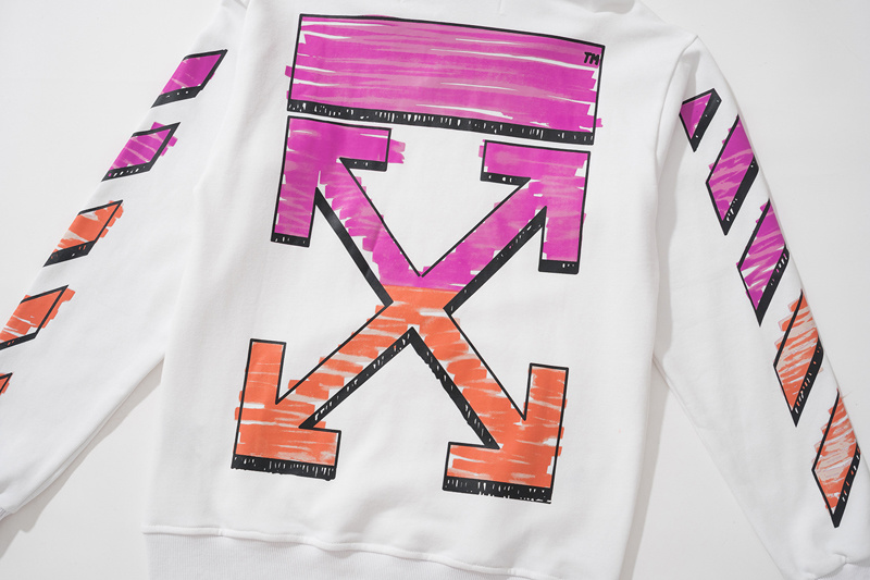 Off-White Fleece Graphic Sweatshirt 8852