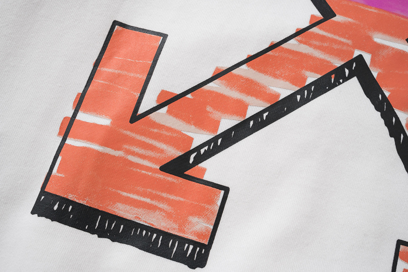 Off-White Fleece Graphic Sweatshirt 8852