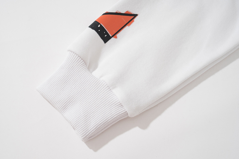 Off-White Fleece Graphic Sweatshirt 8852