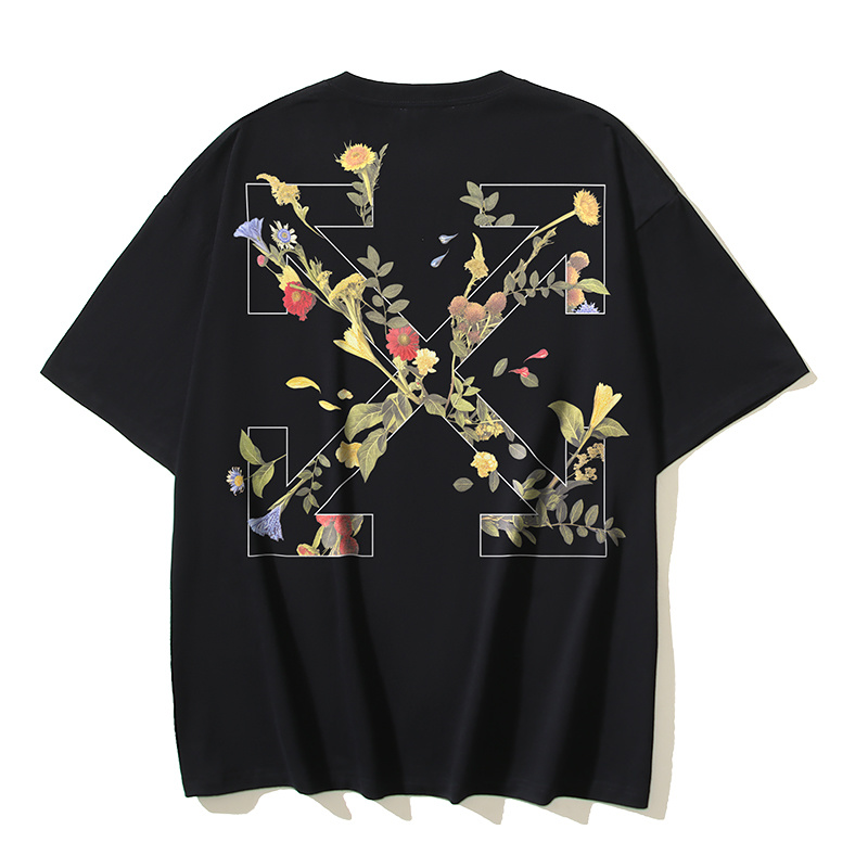 Off-White Floral Arrow Heavyweight T-Shirt 1344