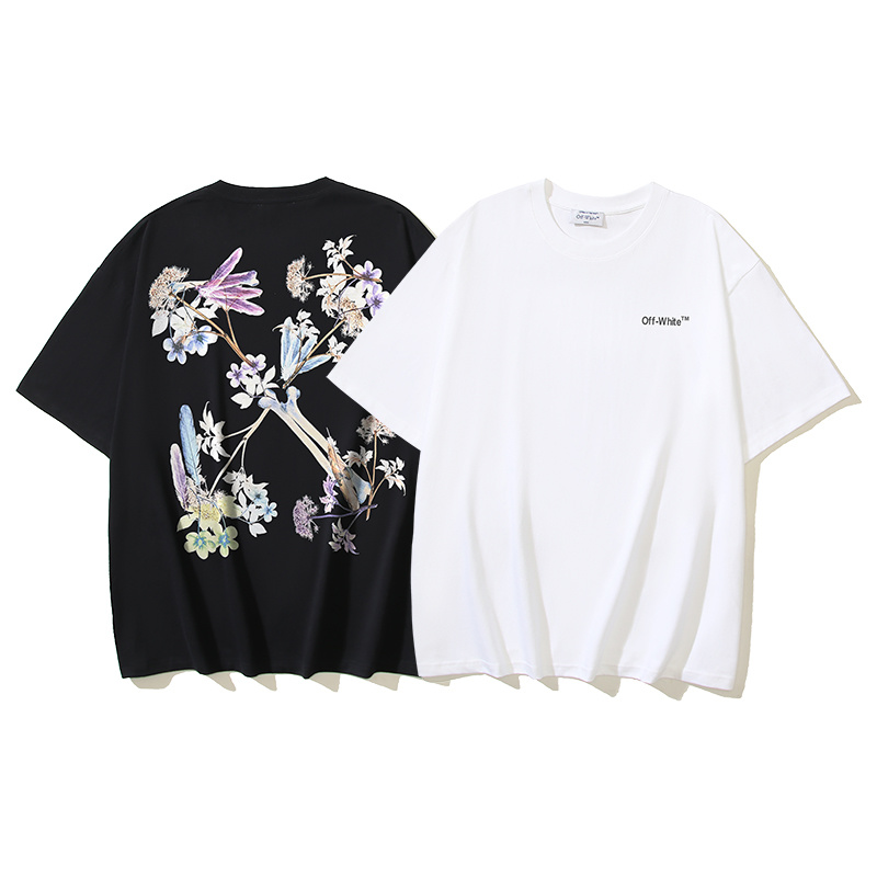Off-White Floral Arrow Heavyweight T-Shirt H100 186
