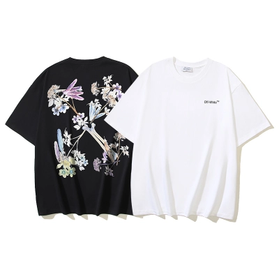 Off-White Floral Arrow Heavyweight T-Shirt H100 186 01