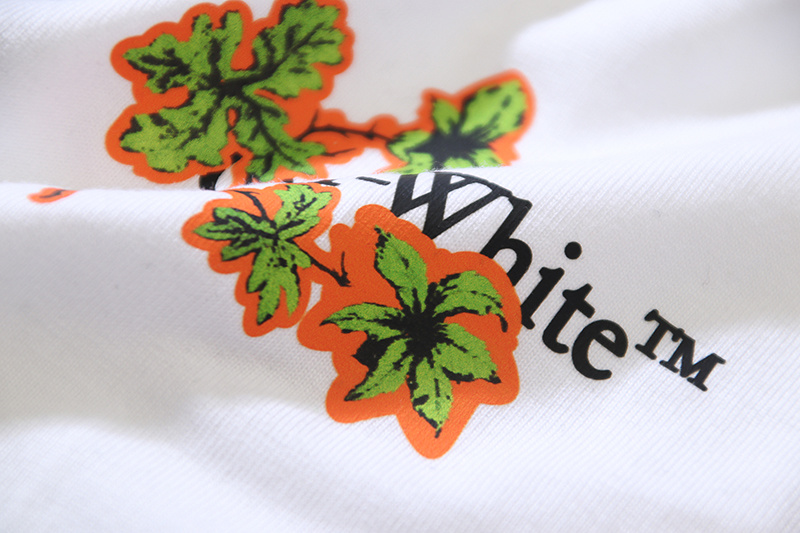 Off-White Floral Plant Arrow Heavyweight T-Shirt H100 1024