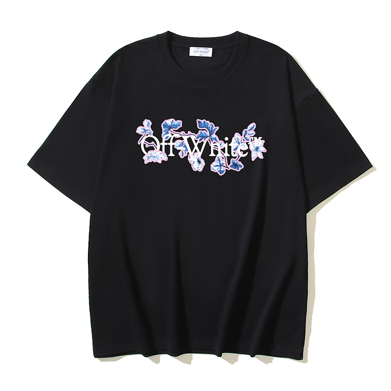 Off-White Flower Letter Logo Heavyweight T-Shirt H100 1098