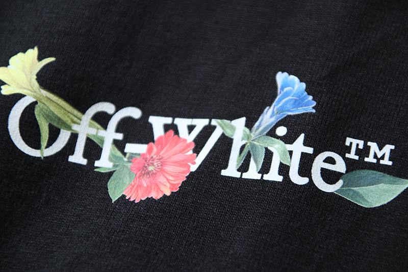 Off-White Glass Flower Heavyweight T-Shirt H100 1334
