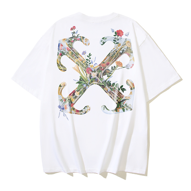 Off-White Glass Flower Heavyweight T-Shirt H100 1334