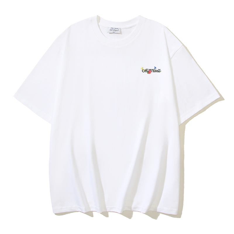 Off-White Glass Flower Heavyweight T-Shirt H100 1334