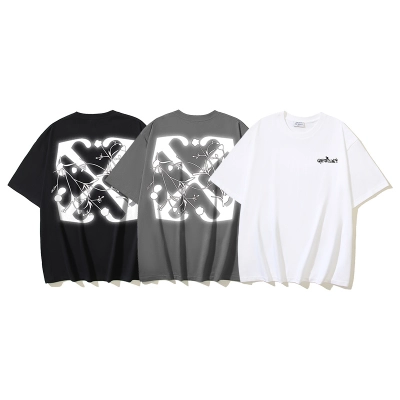 Off-White Glowing Floral Arrow Off Heavyweight T-Shirt H100 1117 01