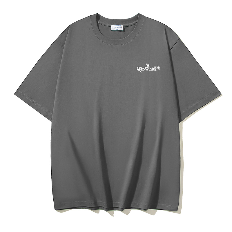 Off-White Glowing Floral Arrow Off Heavyweight T-Shirt H100 1117