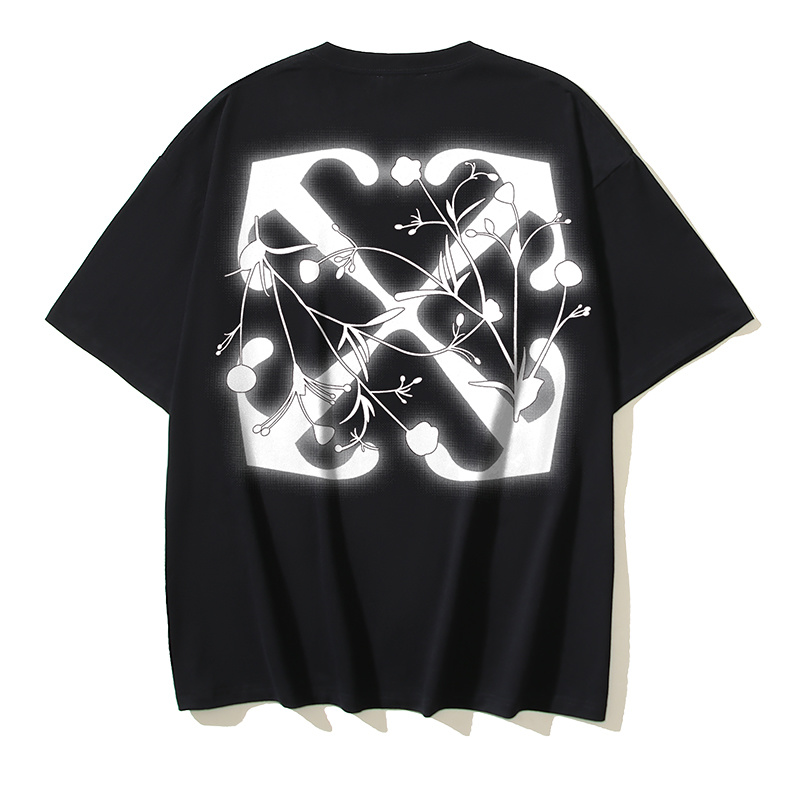 Off-White Glowing Floral Arrow Off Heavyweight T-Shirt H100 1117