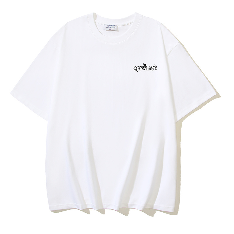 Off-White Glowing Floral Arrow Off Heavyweight T-Shirt H100 1117