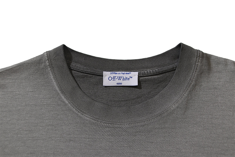 Off-White Gradient Logo Washed Heavyweight T-Shirt 1369