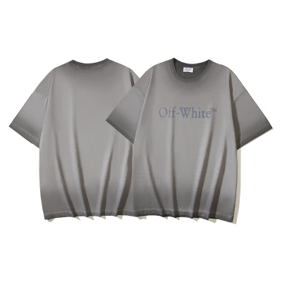 Off-White Gradient Logo Washed Heavyweight T-Shirt H120 1369 01