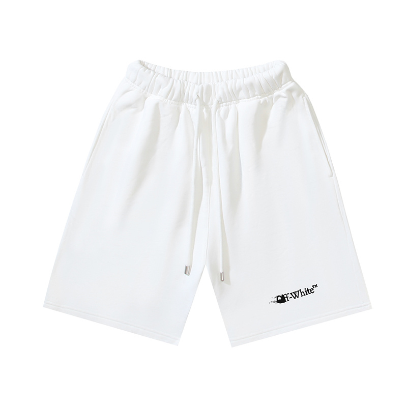Off-White Graffiti Arrow Heavyweight Shorts 1371