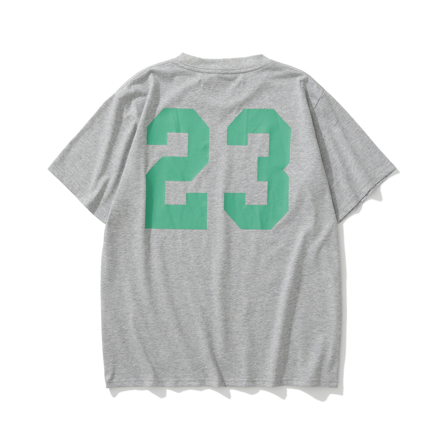 Off-White Grey Brown Graphic T-Shirt 6130